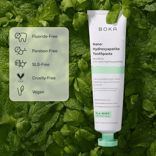Boka Fluoride Free Nano Hydroxyapatite Toothpaste - Adult & Kids